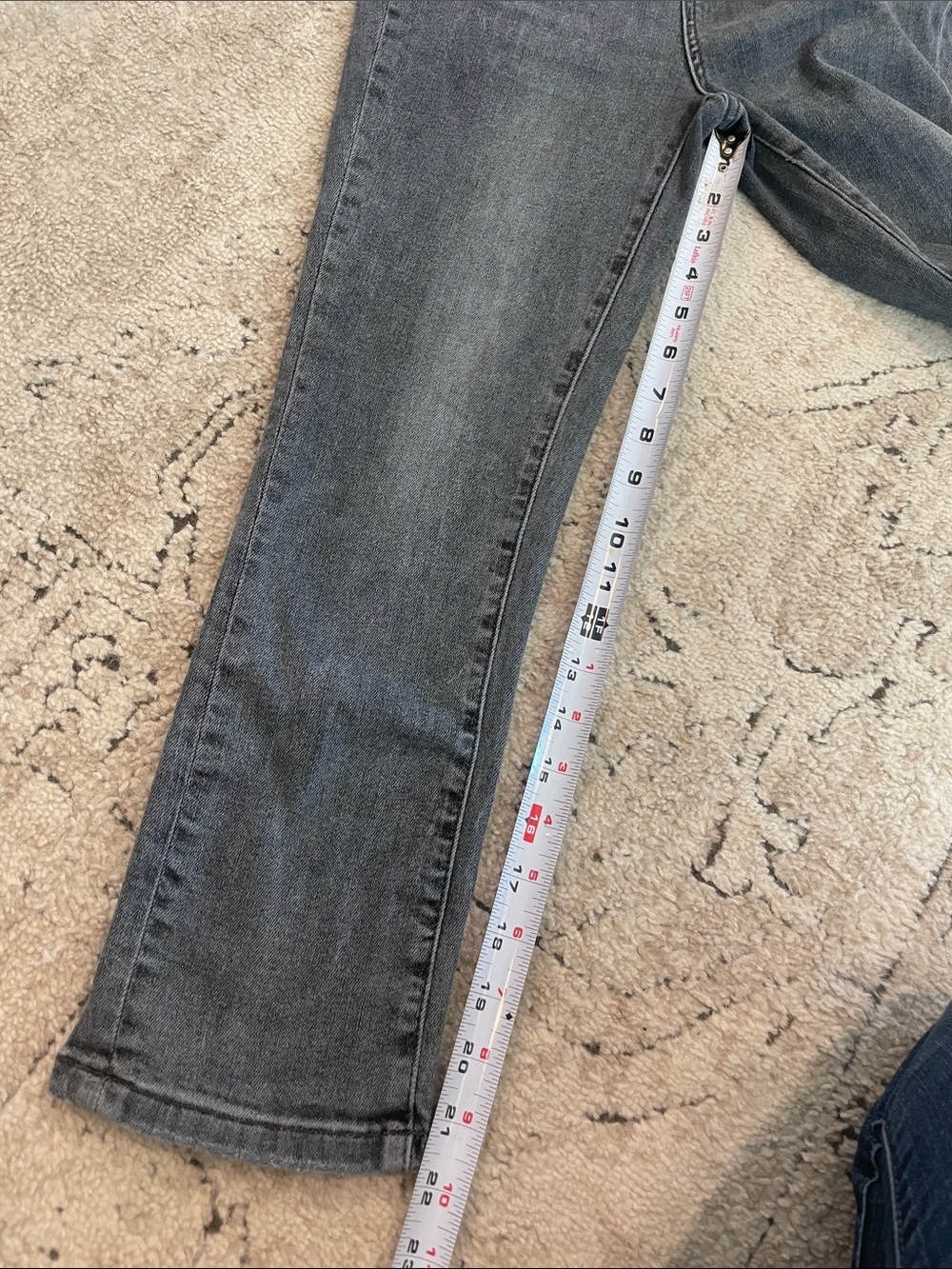 Judy Blue High-Rise Button-Fly Skinny Jeans - Charcoal Gray - Picture 11 of 14